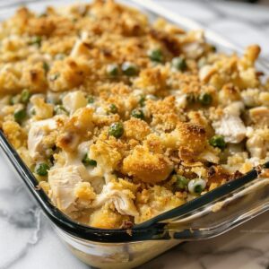 Chicken & Dressing Casserole Recipe