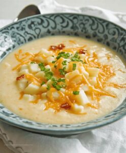 Cheesy Potato Soup Recipe