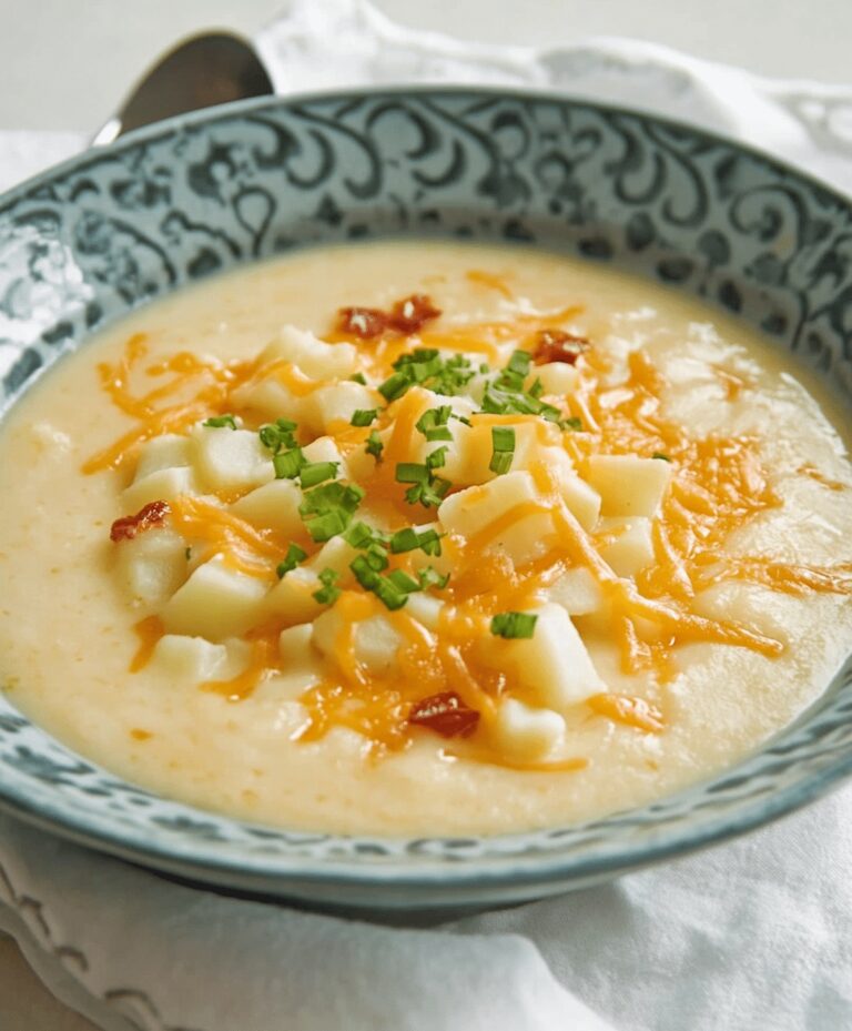 Cheesy Potato Soup Recipe