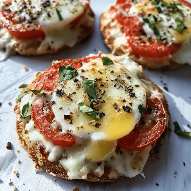 Breakfasty English Muffin Breakfast Pizza Recipe