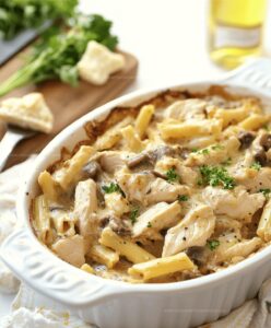 Chicken Marsala Casserole Recipe