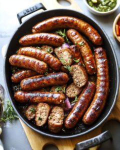 Maple-Glazed Sausage Links Recipe