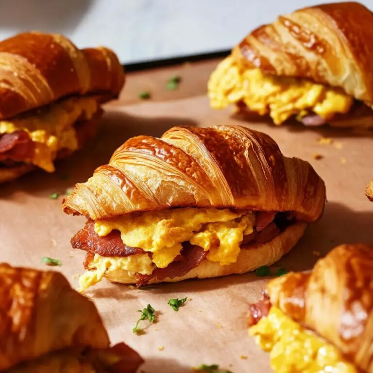Croissant Breakfast Sandwich Recipe