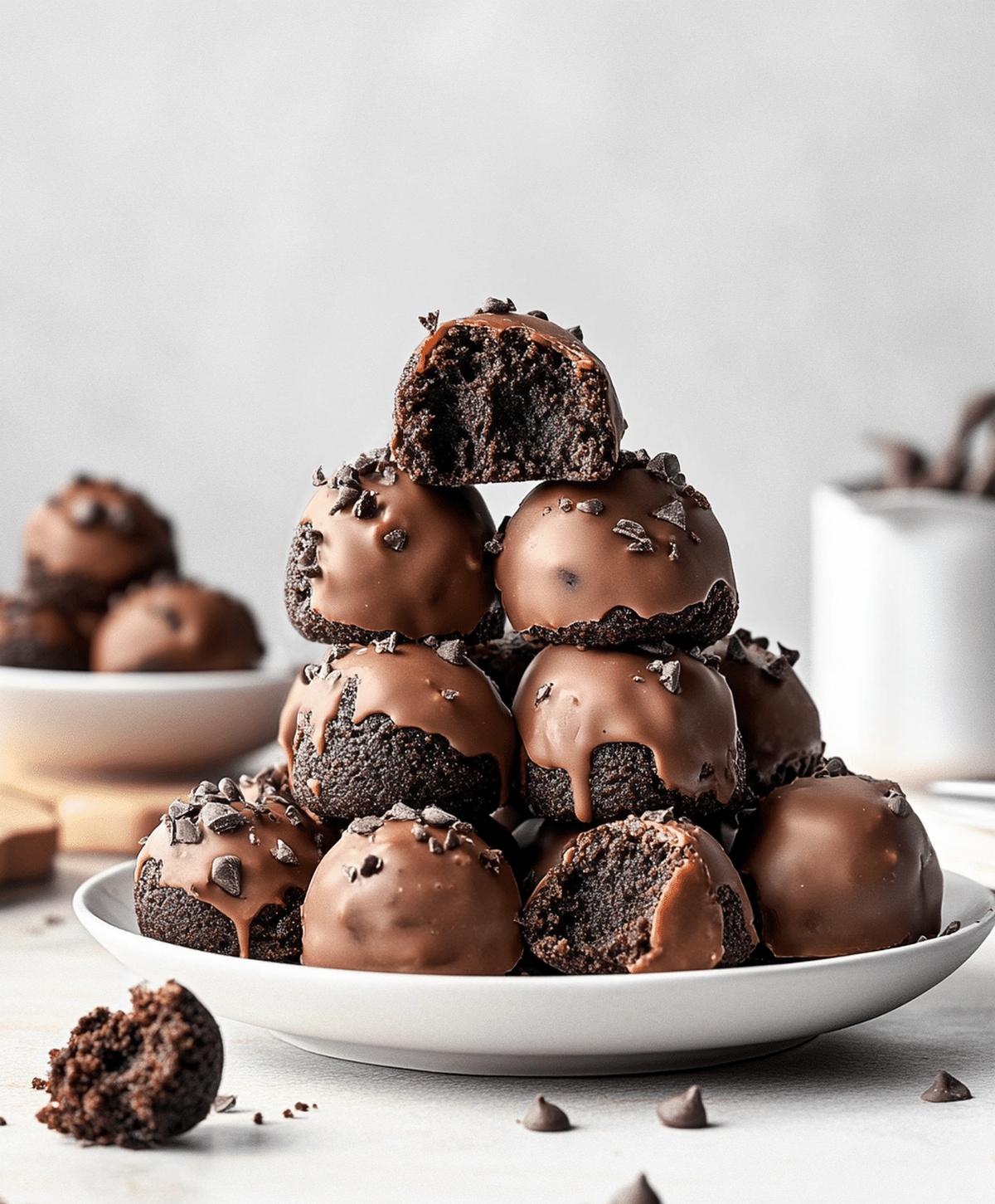 Easy Brownie Truffles Recipe