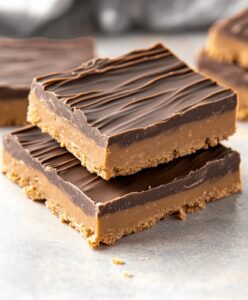 No-bake Chocolate Peanut Butter Bars Recipe