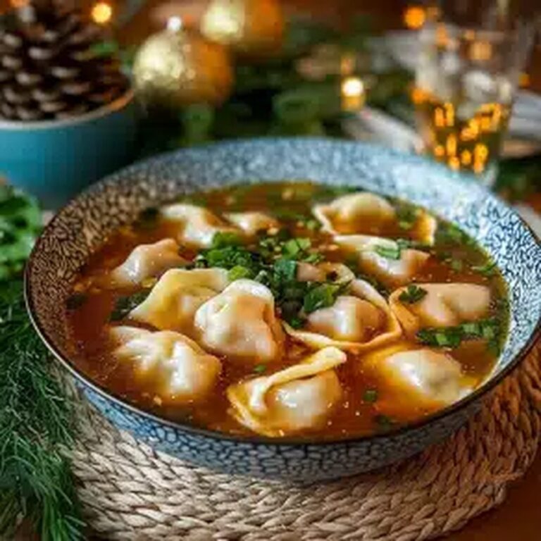 Broth-Rich Wonton Soup Recipe