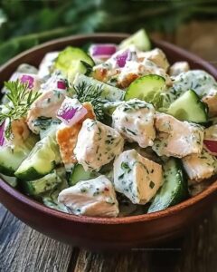Garden Tzatziki Chicken Salad Recipe