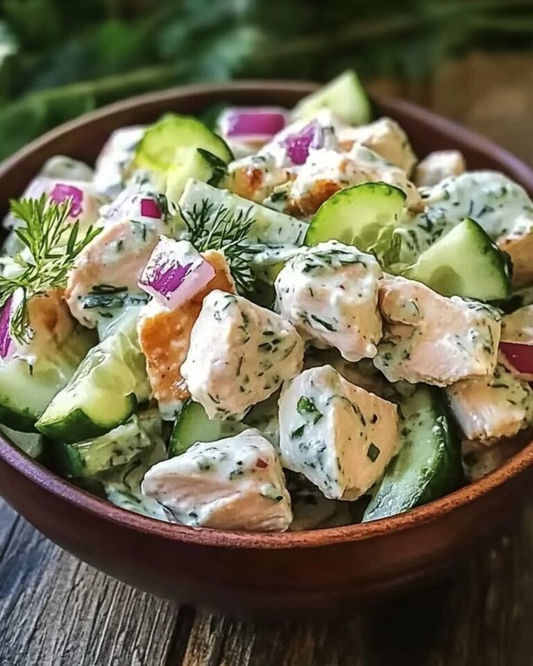 Garden Tzatziki Chicken Salad Recipe