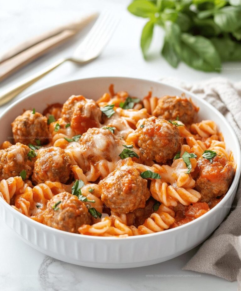 Dump And Bake Meatball Casserole Recipe