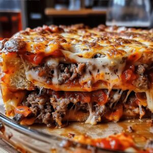 The Pizza Burger Pie Recipe