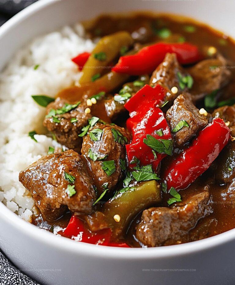 Pepper Steak In A Crock Pot Recipe