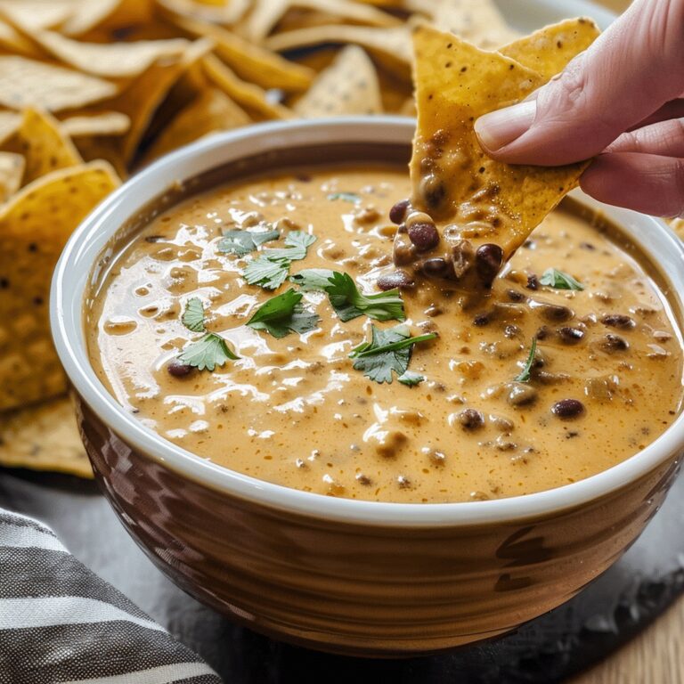 Chili Cheese Dip (Beefy Queso) Recipe