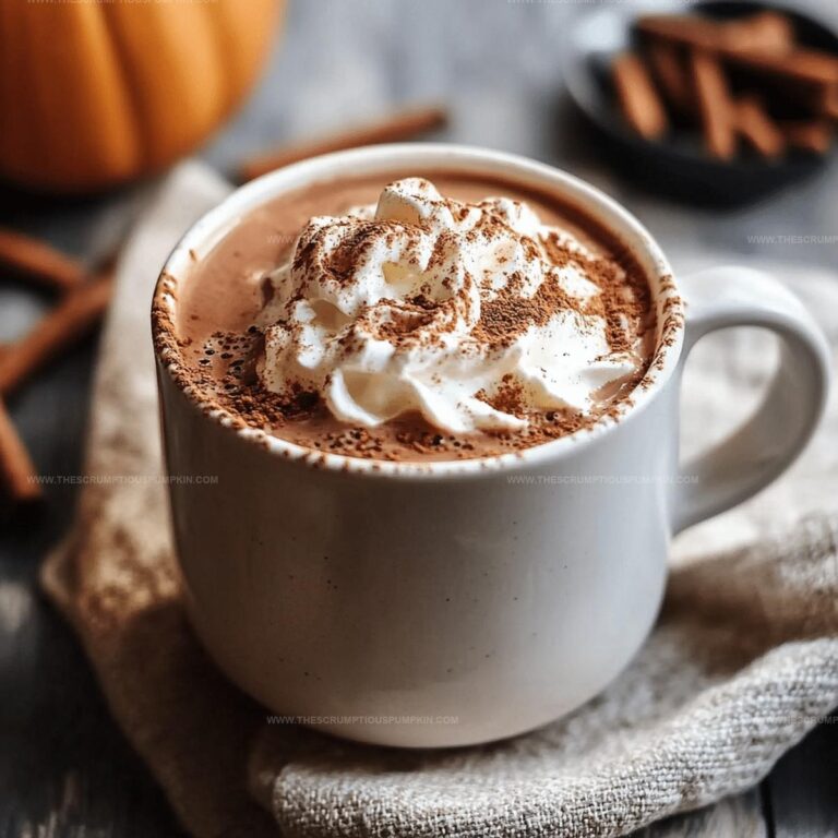 Pumpkin Spice Hot Chocolate Recipe