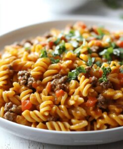 Cheesy Taco Pasta Recipe