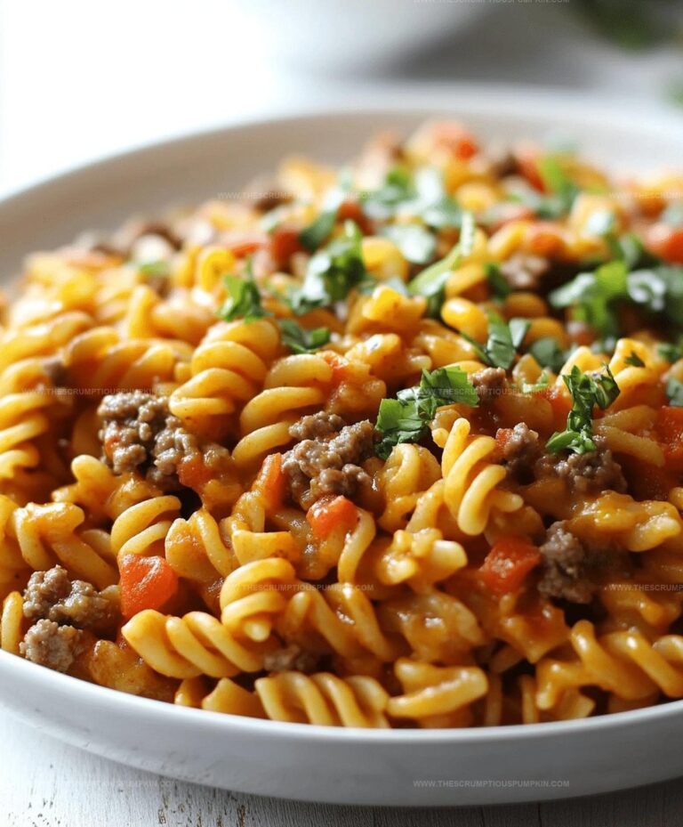 Cheesy Taco Pasta Recipe