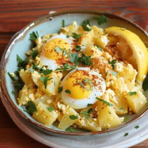 Classic Lebanese Potato And Egg Recipe