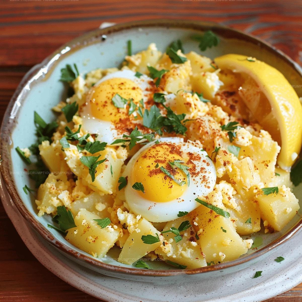 Classic Lebanese Potato And Egg Recipe