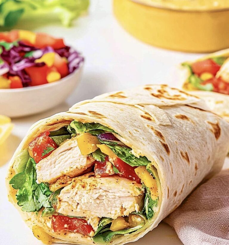 Southwest Chicken Wrap Recipe
