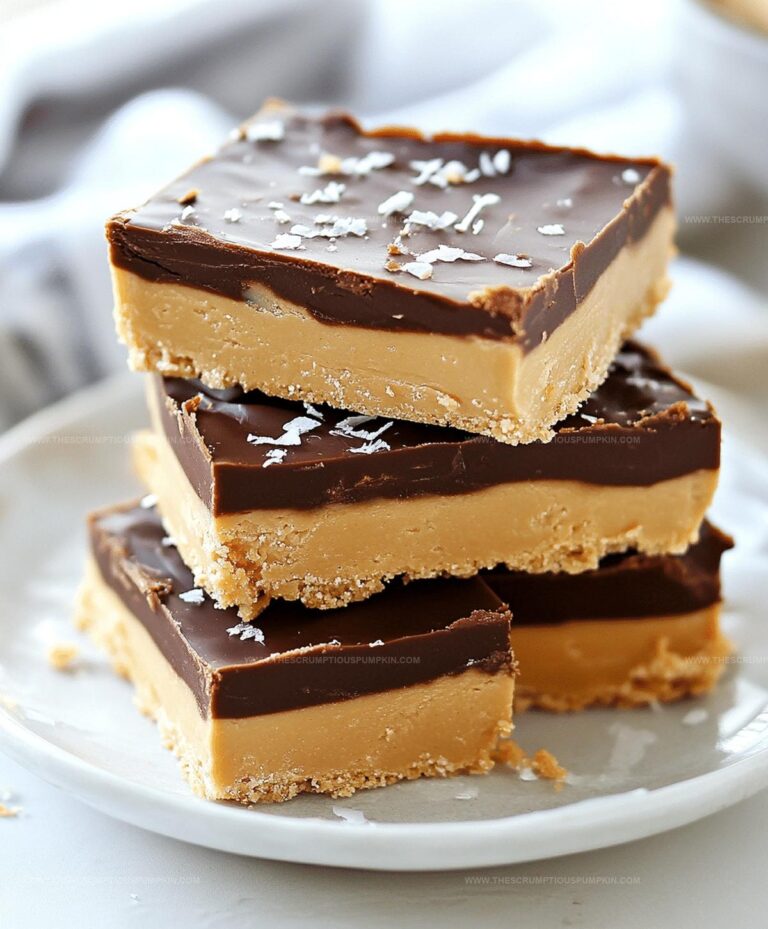 No-bake Peanut Butter Buckeye Bars Recipe