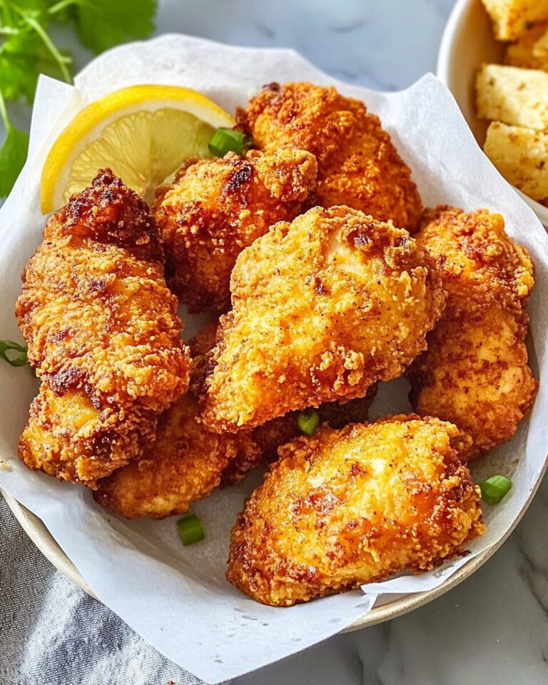Crispy Buttermilk Fried Chicken in the Air Fryer Recipe