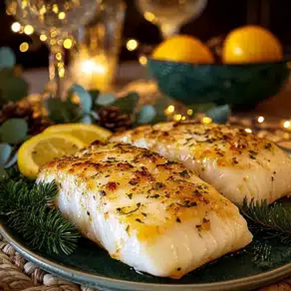 Baked Cod With Lemon And Garlic Recipe