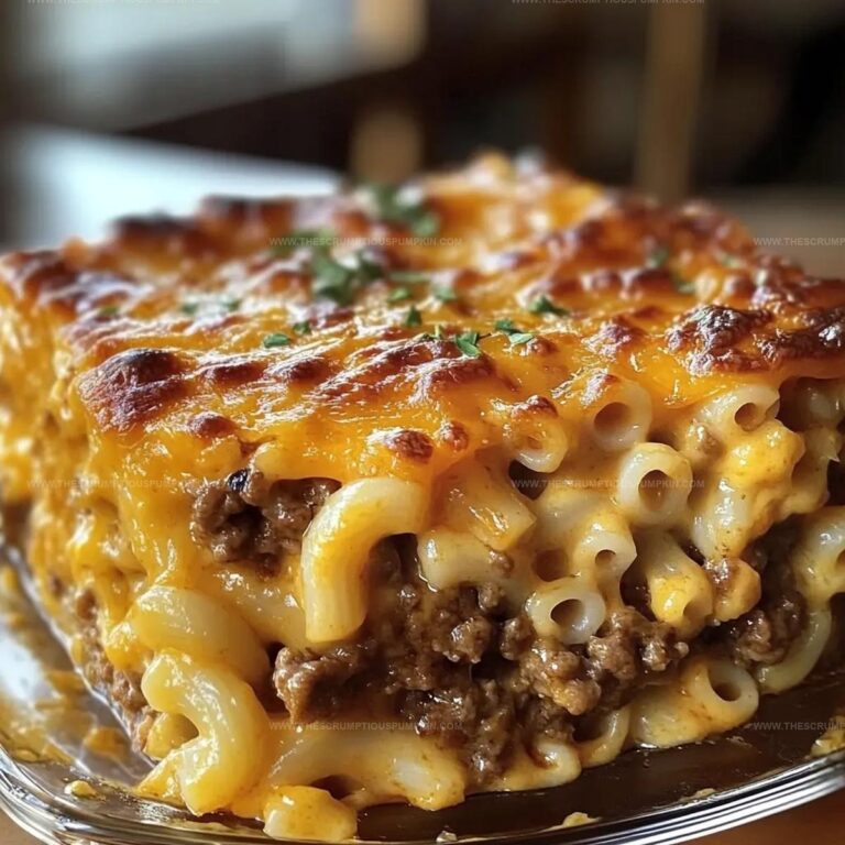 Diner-Style Mac and Cheese Meatloaf Casserole Recipe