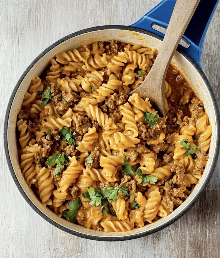 One Pot Beef Taco Pasta Recipe