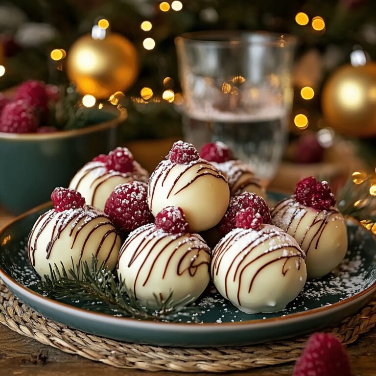 White Chocolate Raspberry Cheesecake Balls Recipe
