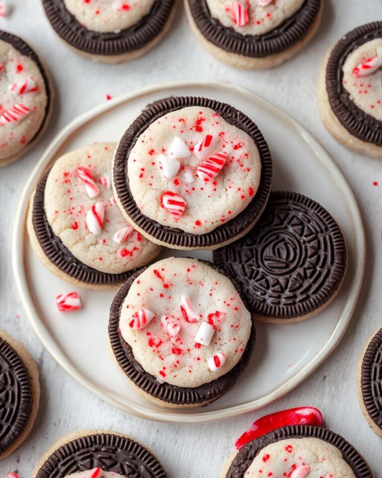 Peppermint Oreo Christmas Cookies Recipe