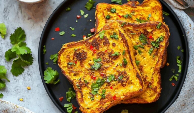 Aromatic Masala French Toast Recipe