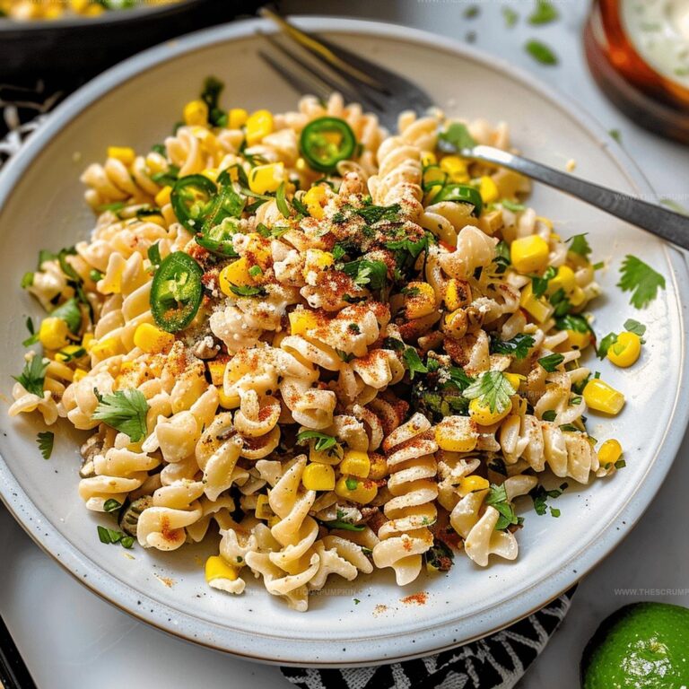 Vivid Mexican Street Corn Pasta Salad Recipe