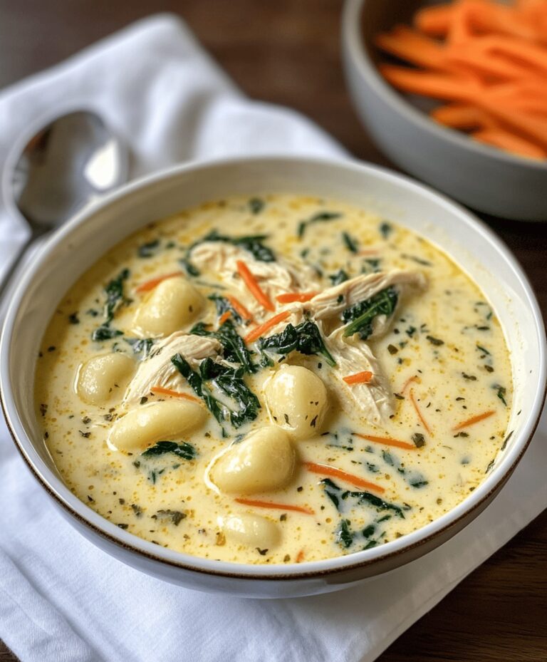 30-minute Homemade Chicken Gnocchi Soup Recipe