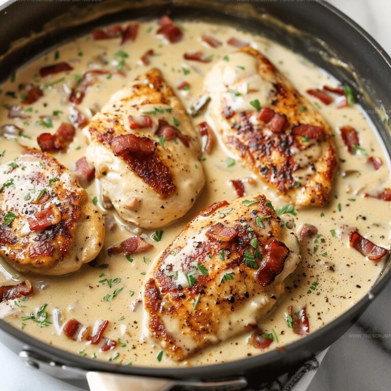 One Pan Creamy Bacon Chicken Recipe