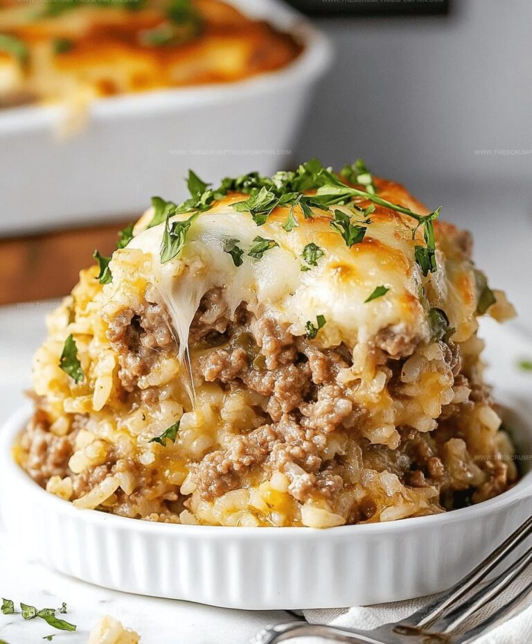 Hamburger Rice Casserole Recipe