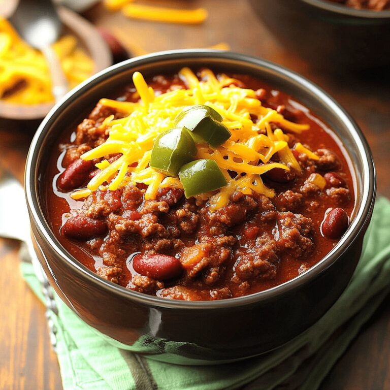 Crockpot Chili Recipe