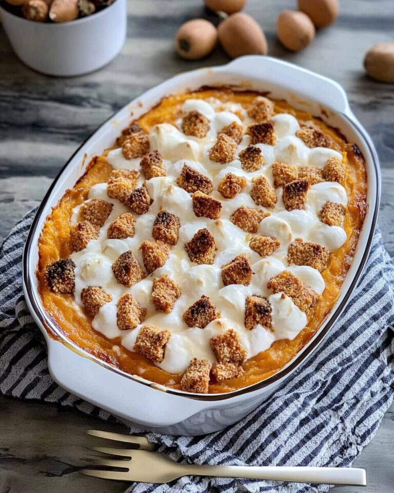 Old-Fashioned Sweet Potato Casserole Recipe