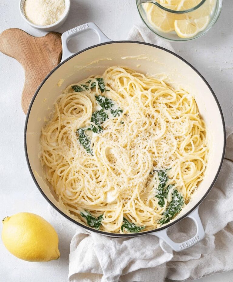 Creamy Lemon Ricotta Pasta Recipe