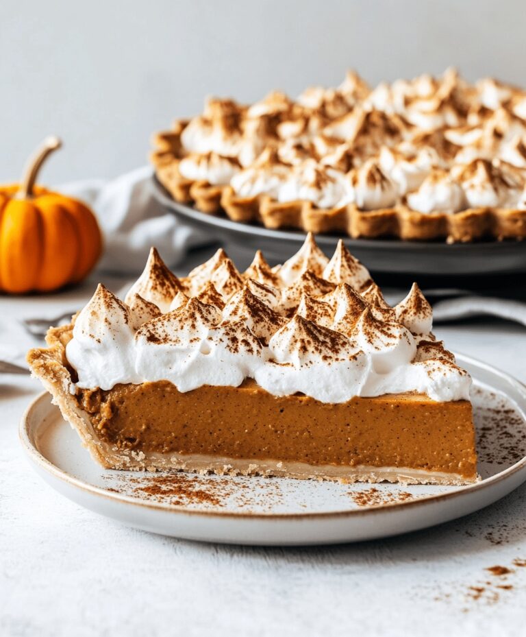 Spiced Chai Pumpkin Meringue Pie Recipe