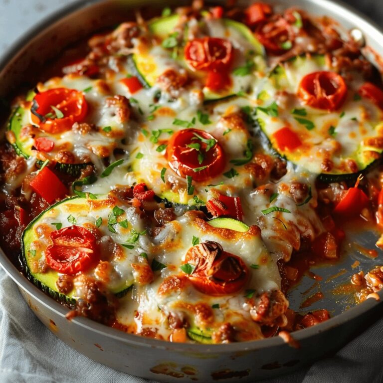 Zucchini Pizza Casserole Recipe