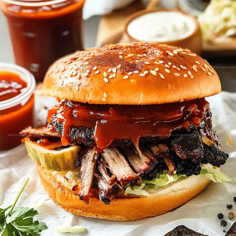 Easy Bbq Brisket Sandwich Recipe