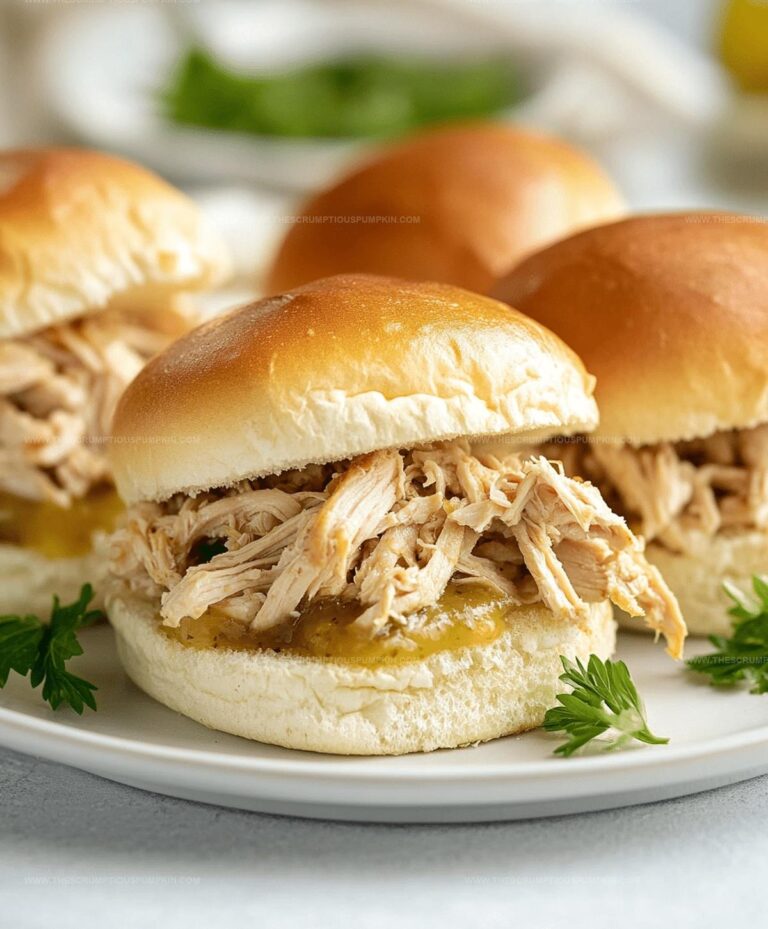Crock Pot Mississippi Chicken Sliders Recipe