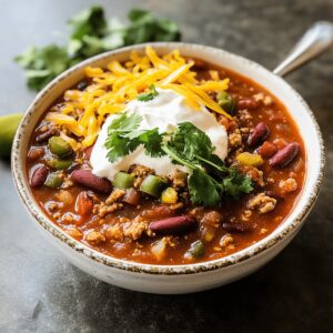 Award Winning Turkey Chili Recipe