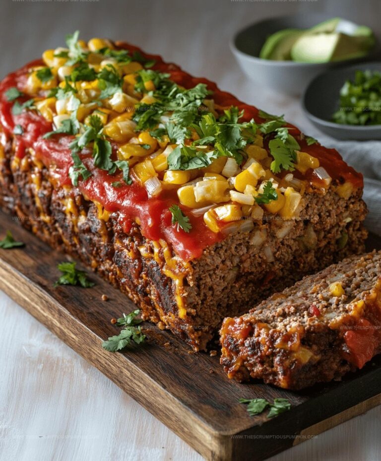 Mexican Taco Meatloaf Recipe