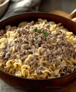 The Best Hamburger Stroganoff Recipe