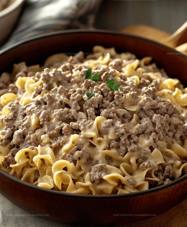 The Best Hamburger Stroganoff Recipe