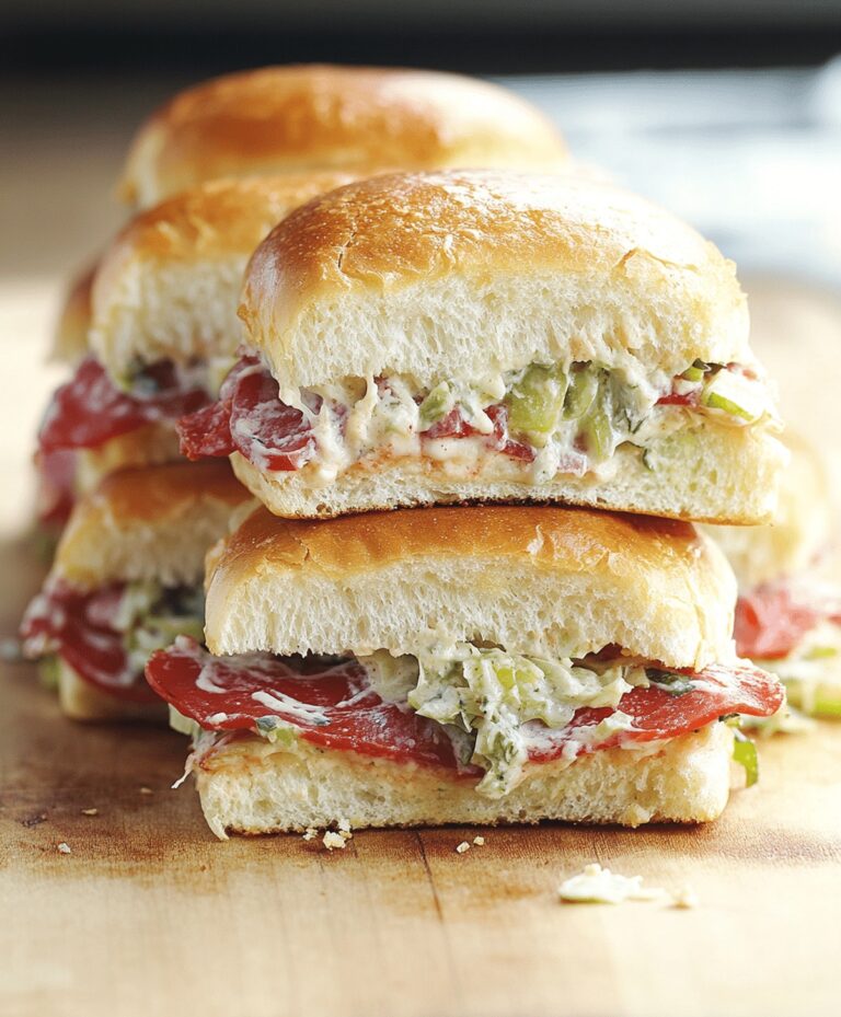 Italian Sliders Recipe
