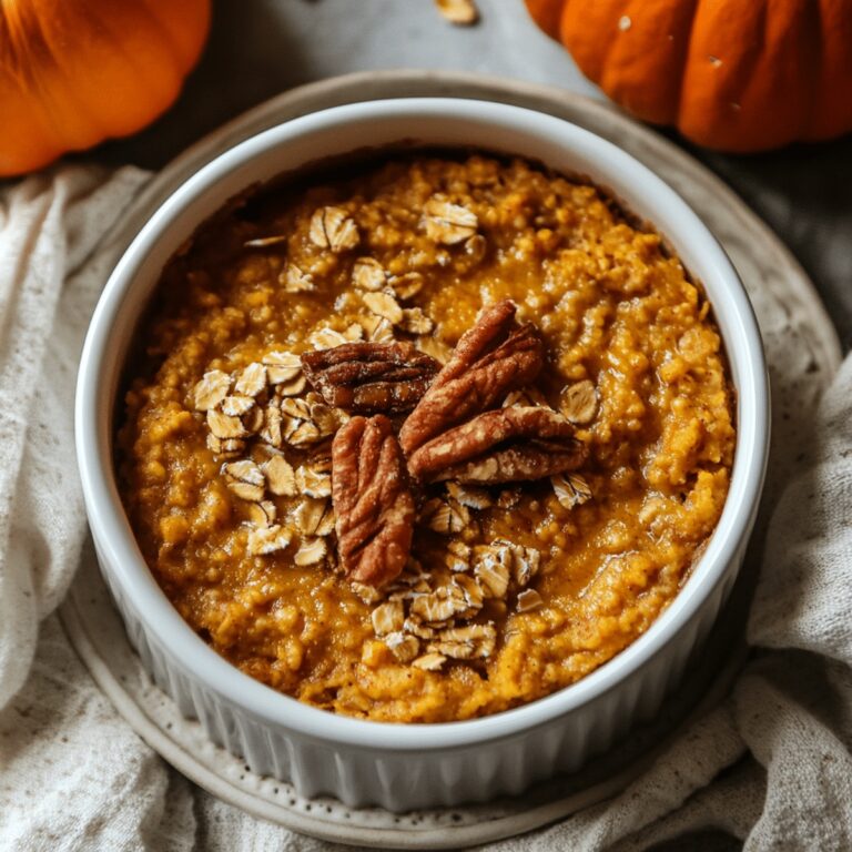 Pumpkin Baked Oatmeal Recipe
