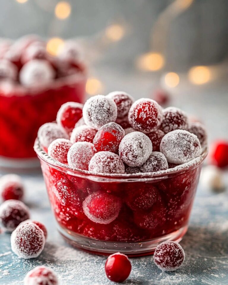 Sugared Cranberries Recipe
