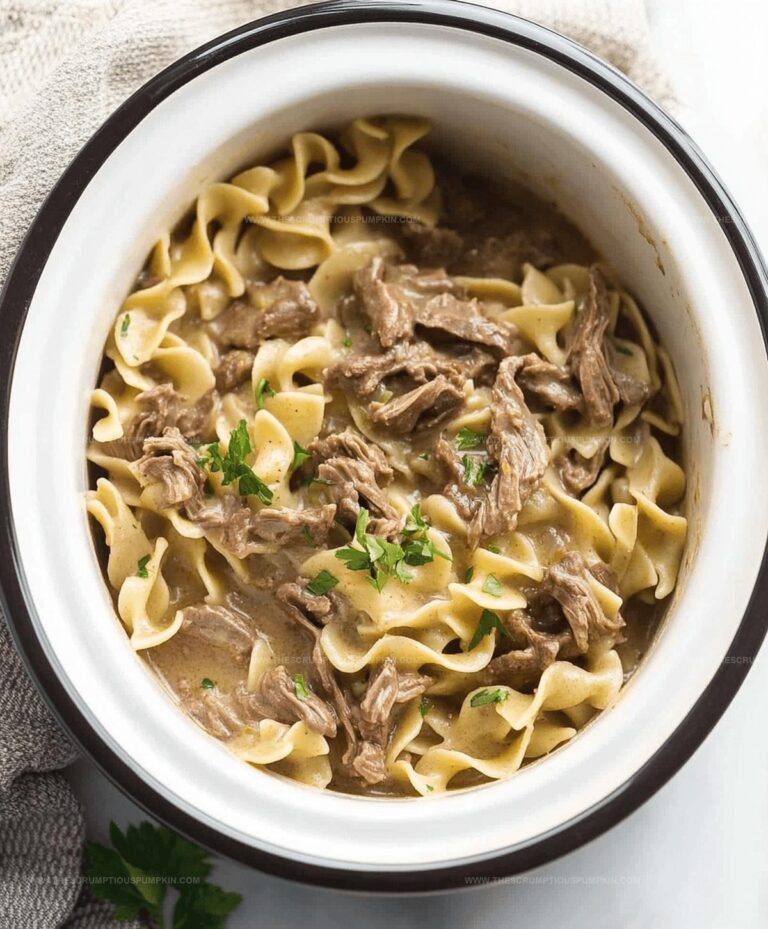 Crockpot Beef And Noodles Recipe