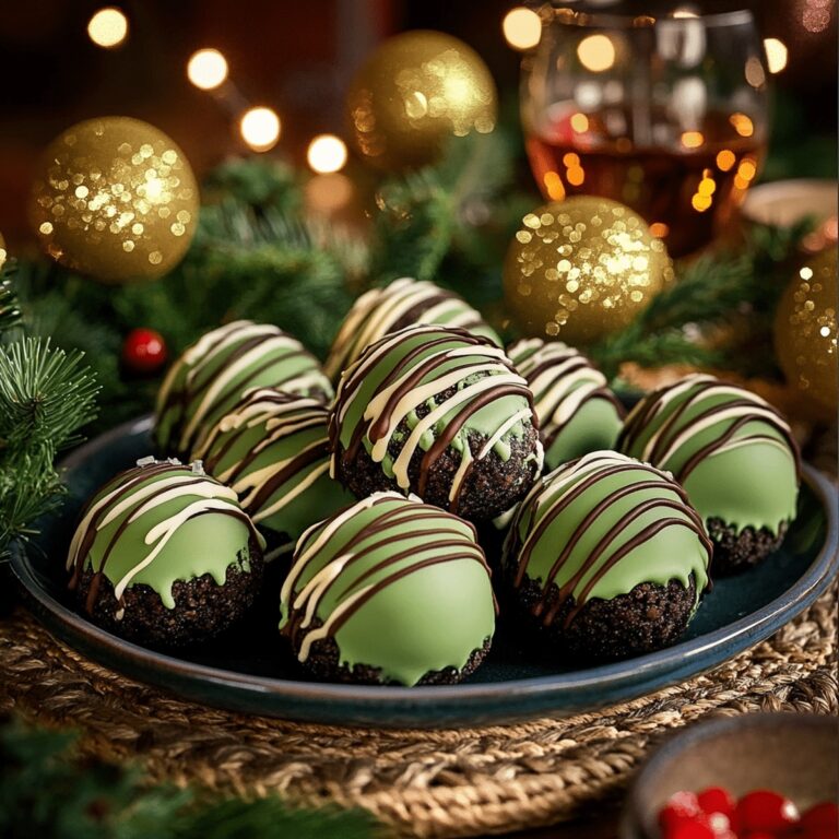 Joyful Grinch Oreo Balls Recipe